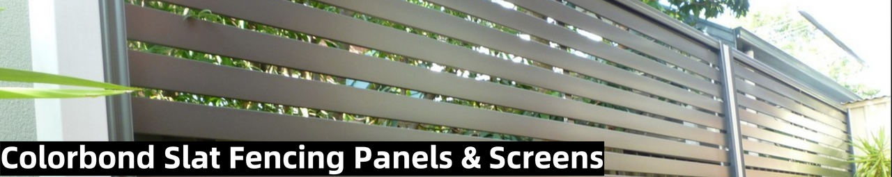 Colorbond Slat Panels Colorbond Slat Panels